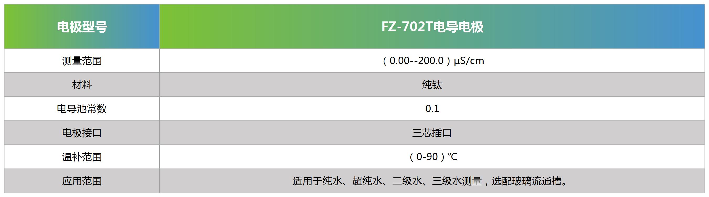 FZ-702T电导电极